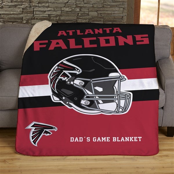 NFL Atlanta Falcons Helmet Personalized Blankets - 44762