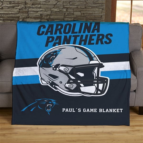 Carolina Panthers Nfl Flowers Pattern And Symbol Over Print