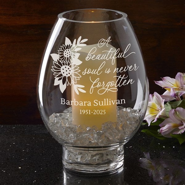 Beautiful Soul Engraved Hurricane Holder - 44784