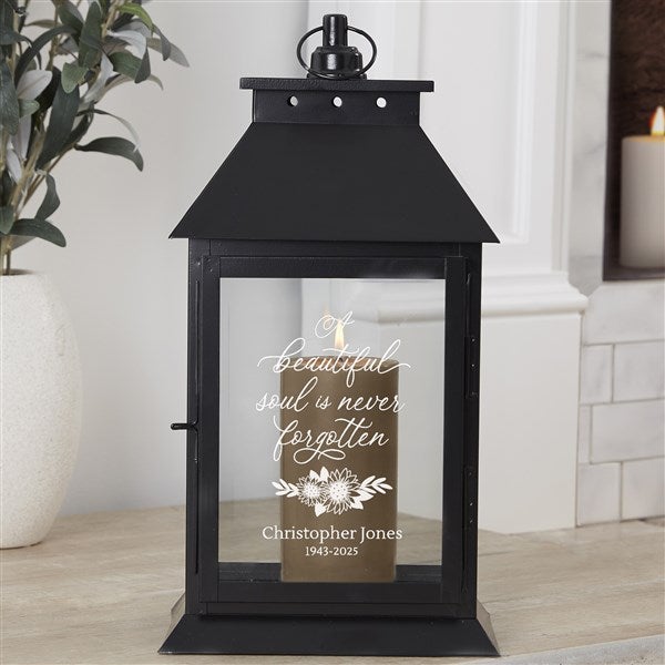 Beautiful Soul Personalized Decorative Candle Lantern - 44789