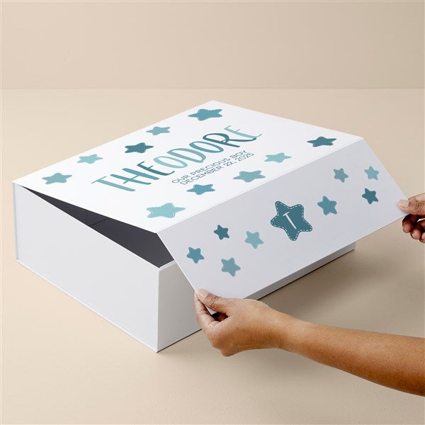 Hi Little One Personalized Baby Keepsake Memory Box  - 44968