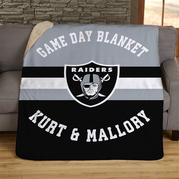 NFL Classic Las Vegas Raiders Personalized Blankets - 45047