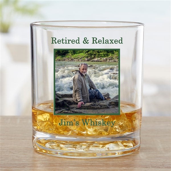 Picture Perfect Personalized Unbreakable Tritan Whiskey Glasses - 45106