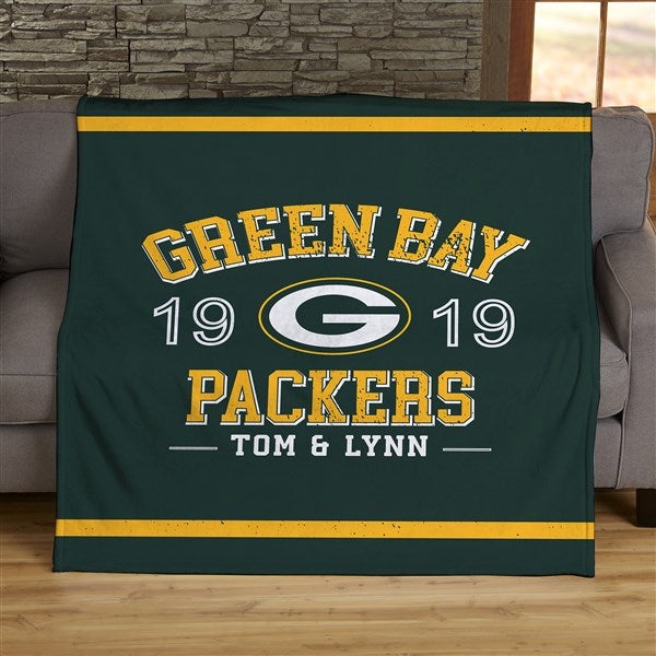 NFL Established Green Bay Packers Personalized Blankets - 45168