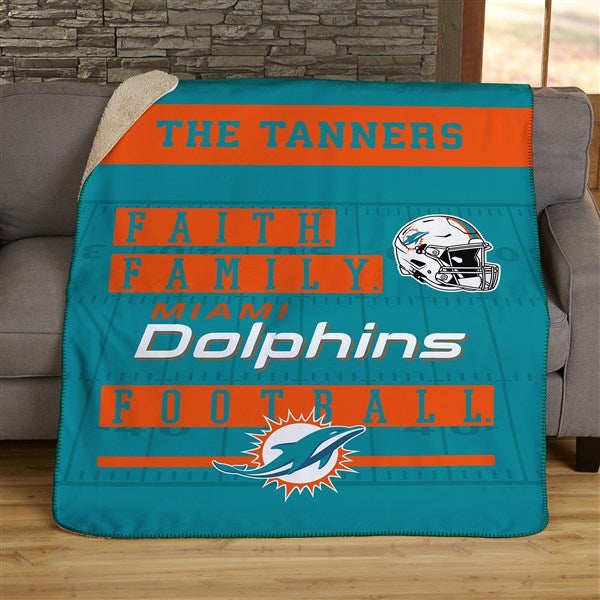 Miami Dolphins Classic Fleece Blanket