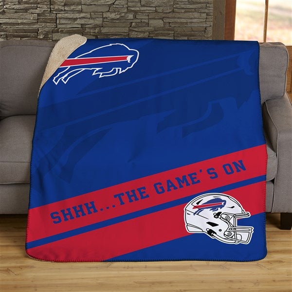 NFL Corner Logo Buffalo Bills Raiders Personalized Blankets - 45437