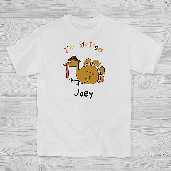 Personalized Kids Thanksgiving Clothing - 4558