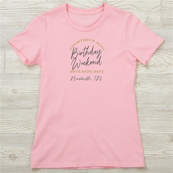 Girls Trip Personalized Ladies Shirts - 45624