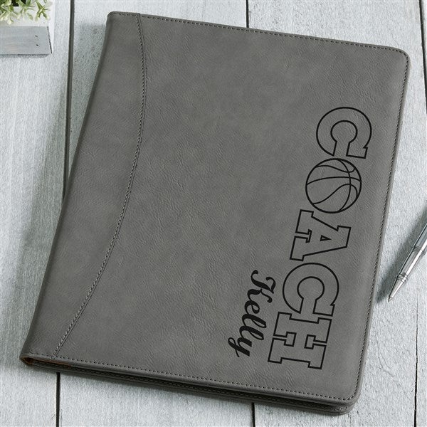 Coach Personalized Full Pad Portfolio - 45650