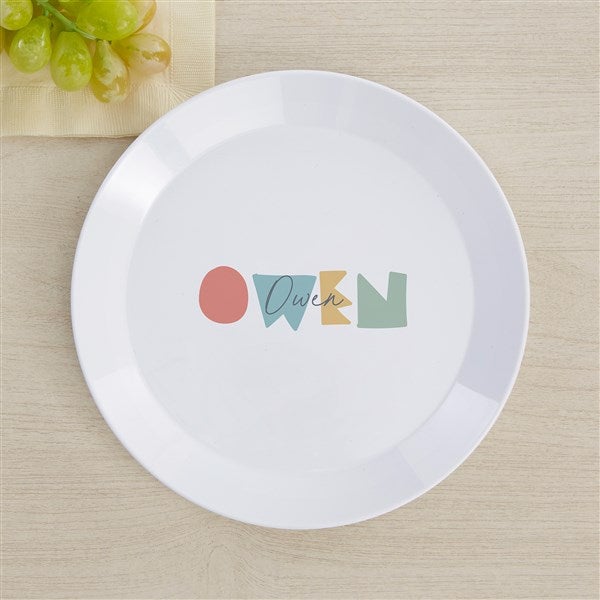 Kids Name Personalized Kids Dinnerware - 45699