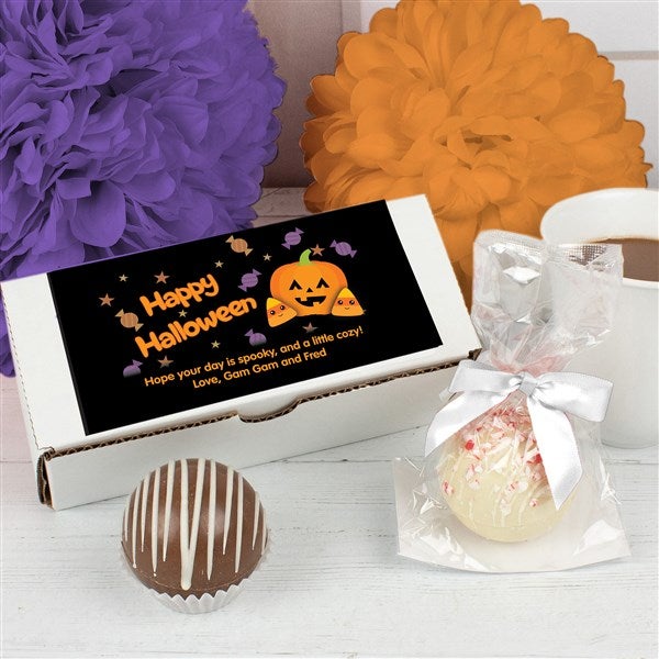 Personalized Halloween Hot Cocoa Bombs - 45795D