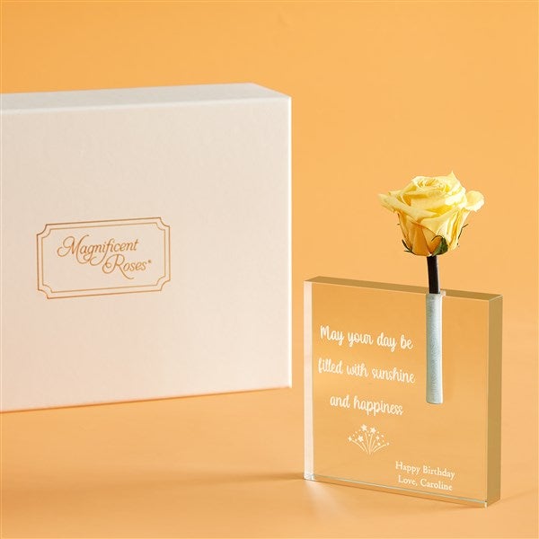 Magnificent Roses® Personalized Sentiments™ for Celebration  - 45804