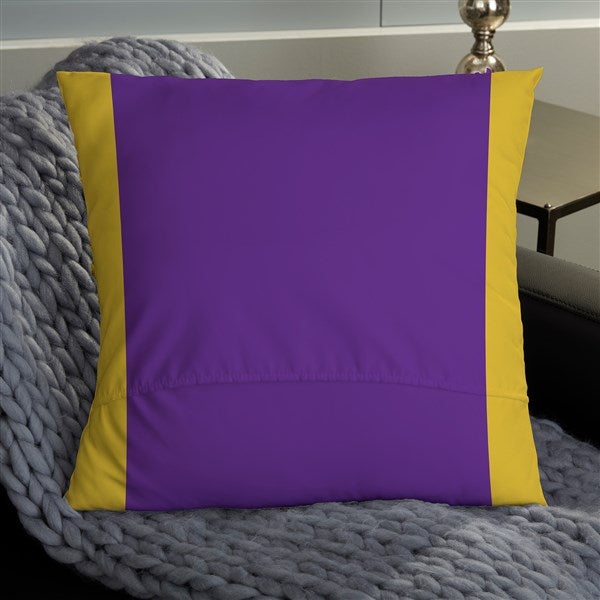 NFL Minnesota Vikings Classic Personalized Throw Pillow