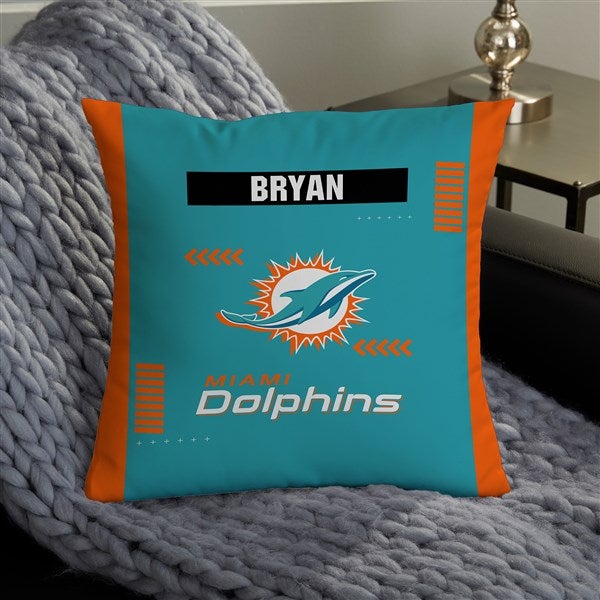 Miami dolphins pillow case best sale