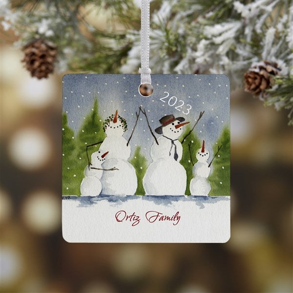 Personalized Christmas Ornament Porcelain Personalized -  in