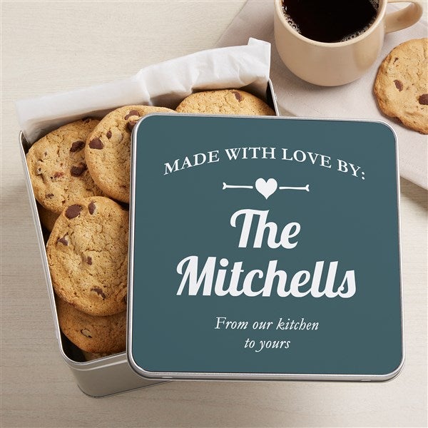 Homemade Made With Love Personalized Metal Treat Tin - 46888