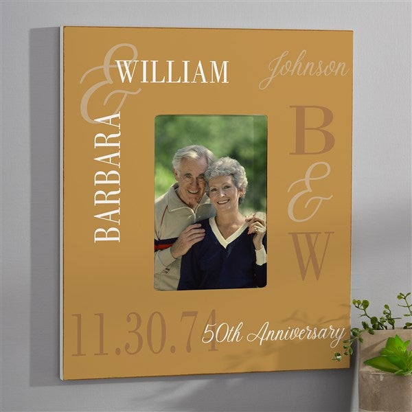 Eternal Love Personalized Anniversary Picture Frame - 47322
