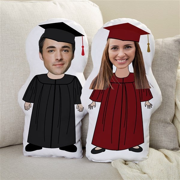 Personalized Graduation Photo Character Pillow  - 47632