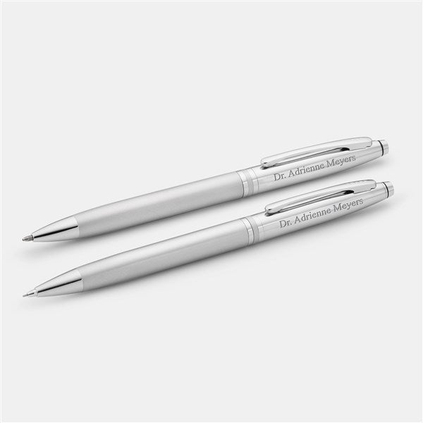 Engraved Cross Avitar Pen Set - 47734