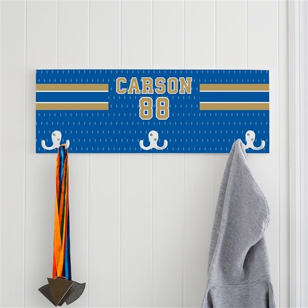 Sports Jersey Personalized Medal Display Rack - 47804