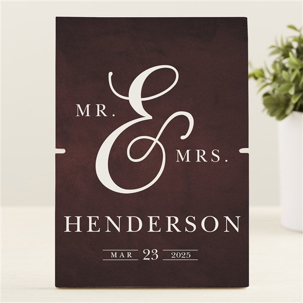 Moody Chic Personalized Story Board Plaque  - 47943