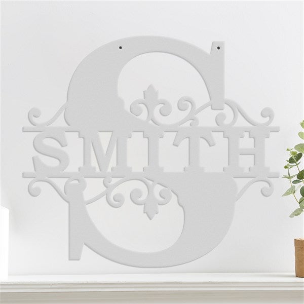 Personalized Split Letter Steel Sign - 47992D