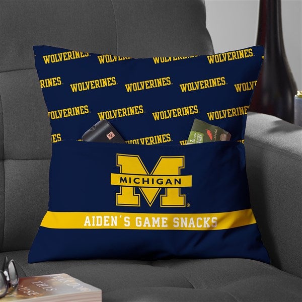 NCAA Michigan Wolverines Personalized Pocket Pillow - 48037