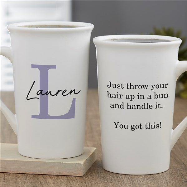 Simple Signature Personalized Coffee Mug - 48074