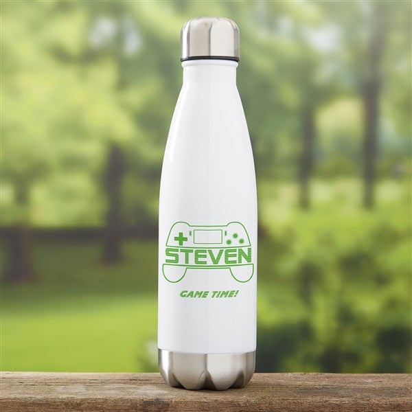 Neon Gaming Personalized Insulated Water Bottle - 48098