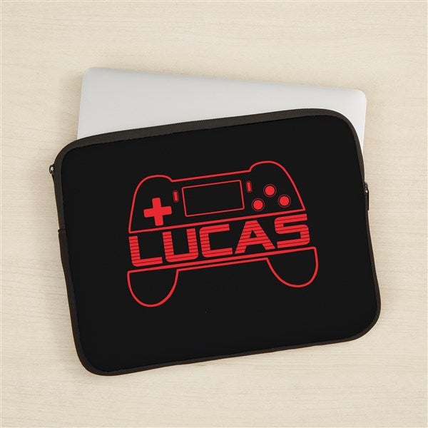 Neon Gaming Personalized Laptop Sleeve - 48105