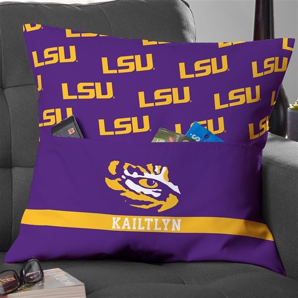 NCAA Louisiana State University Personalized Pocket Pillow - 48235