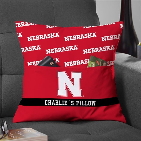 NCAA Nebraska Cornhuskers Personalized Pocket Pillow - 48259