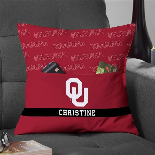 NCAA Oklahoma Sooners Personalized Pocket Pillow - 48260