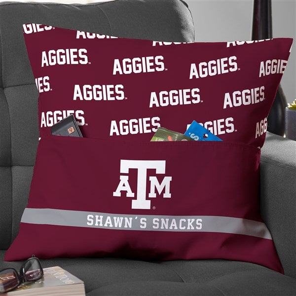 NCAA Texas A&M Aggies Personalized Pocket Pillow - 48263