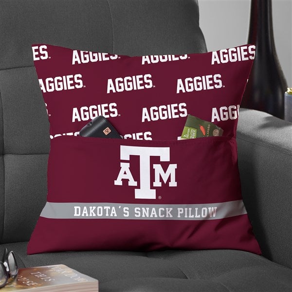 NCAA Texas A&M Aggies Personalized Pocket Pillow - 48263