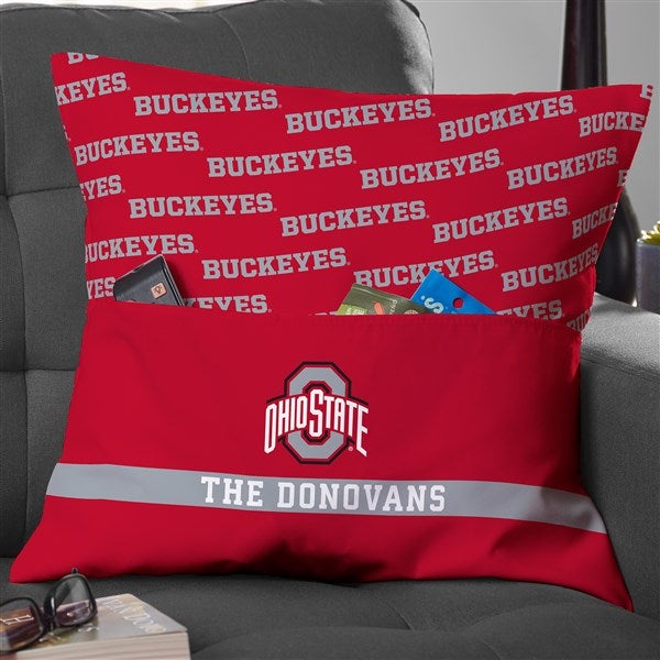 NCAA Ohio State Buckeyes Personalized Pocket Pillow - 48272