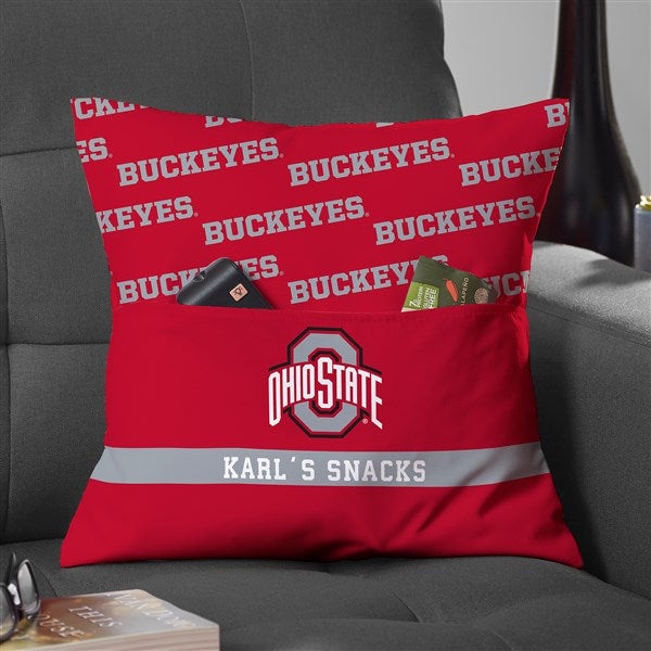 NCAA Ohio State Buckeyes Personalized Pocket Pillow - 48272