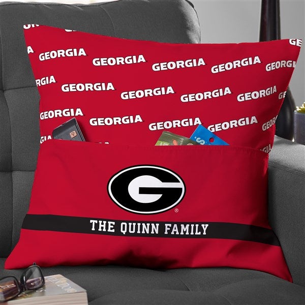 NCAA Georgia Bulldogs Personalized Pocket Pillow - 48273