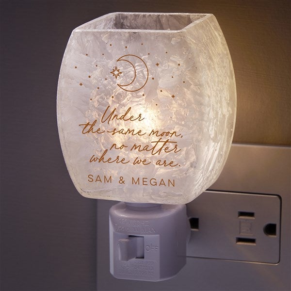 Under The Same Moon Personalized Frosted Night Light - 48373