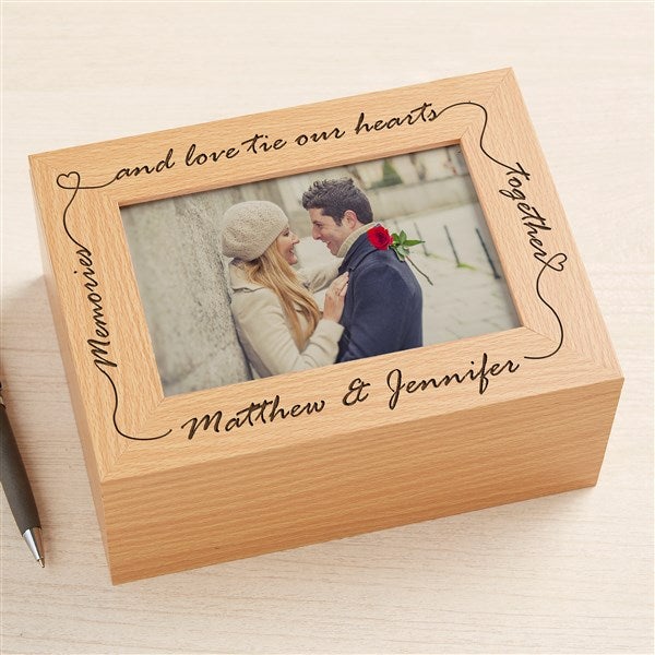 Personalized Wooden Keepsake & Memory Boxes