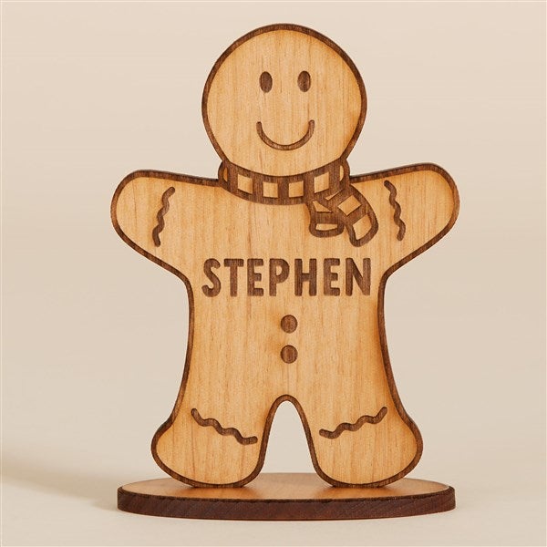 Santa and Friends Personalized Wood Characters  - 48667