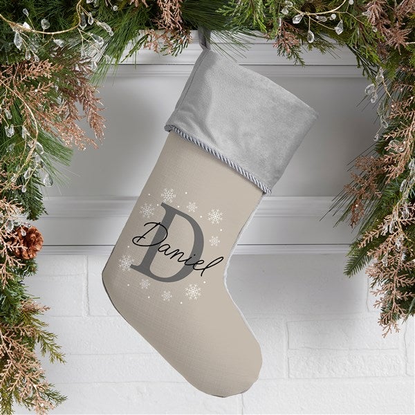 Initially Christmas Personalized Christmas Stockings - 48706