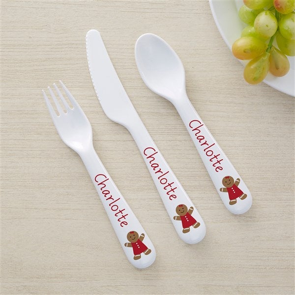 Christmas Characters Personalized Kids Dinnerware - 48780