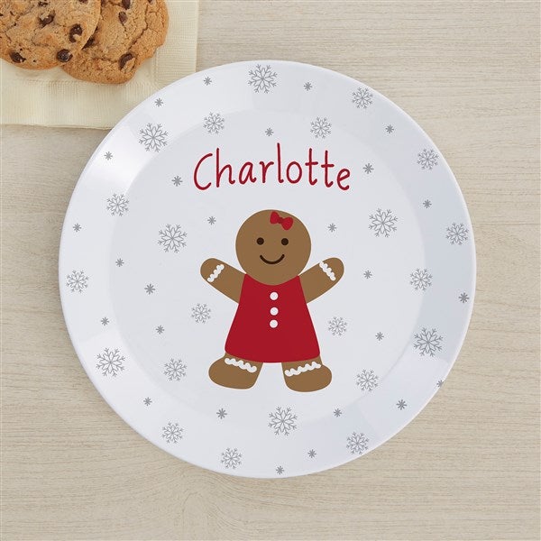 Christmas Characters Personalized Kids Dinnerware - 48780