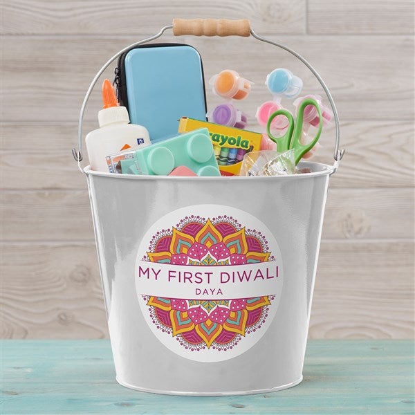 Diwali Personalized Treat Bucket - 48798