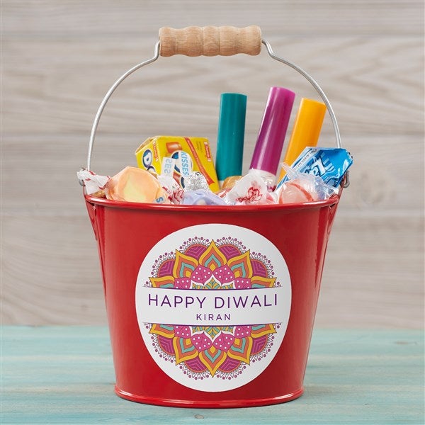 Diwali Personalized Treat Bucket - 48798