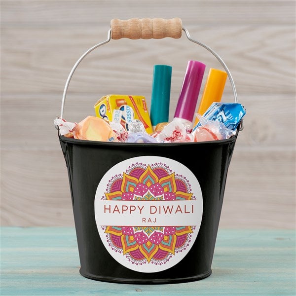 Diwali Personalized Treat Bucket - 48798