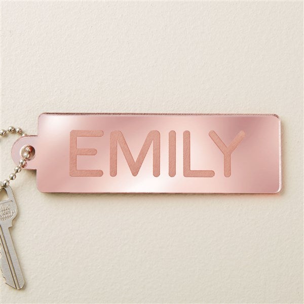 Classic Style Personalized Acrylic Keychain - 48847