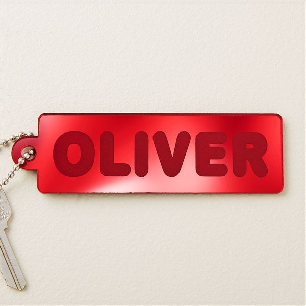 Classic Style Personalized Acrylic Keychain - 48847