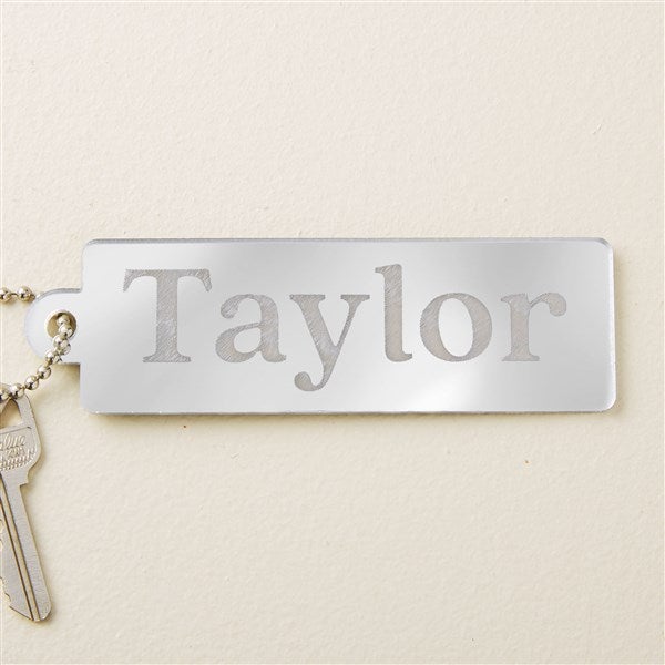 Classic Style Personalized Acrylic Keychain - 48847